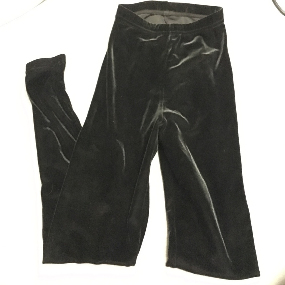 American apparel velvet leggings size S